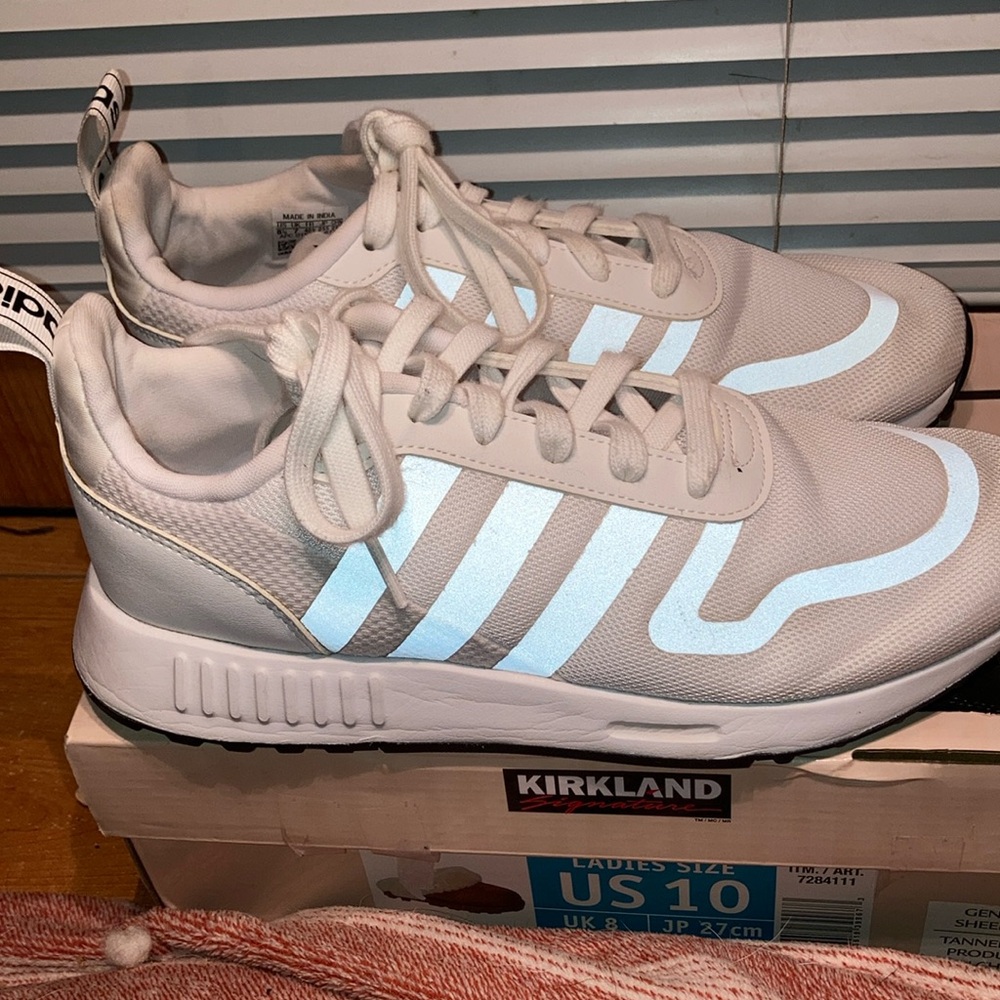 White Adidas Shoes
